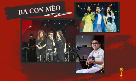 [eMagazine] Nhóm Ba Con Mèo: Tự hào khi được giải Mai Vàng tôn vinh