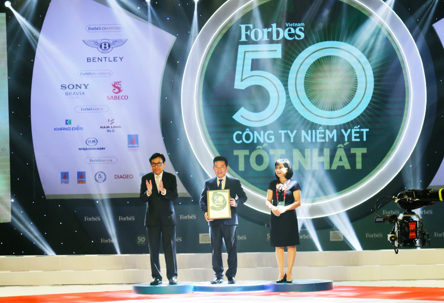 Lễ vinh danh 50 công ty niêm yết tốt nhất 2019 do Forbes Việt Nam bình chọn