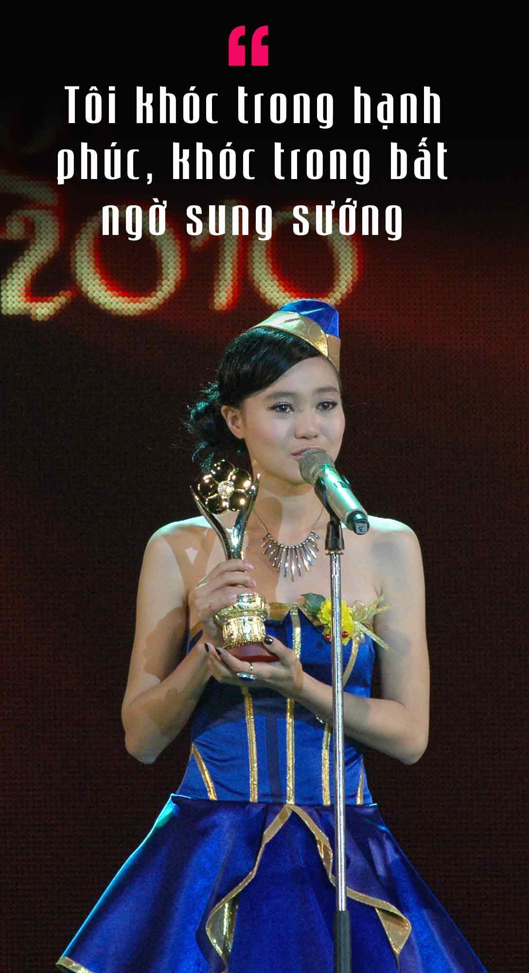 Giải Mai Vàng – Cột mốc đầu tiên của Ninh Dương Lan Ngọc - Ảnh 2.