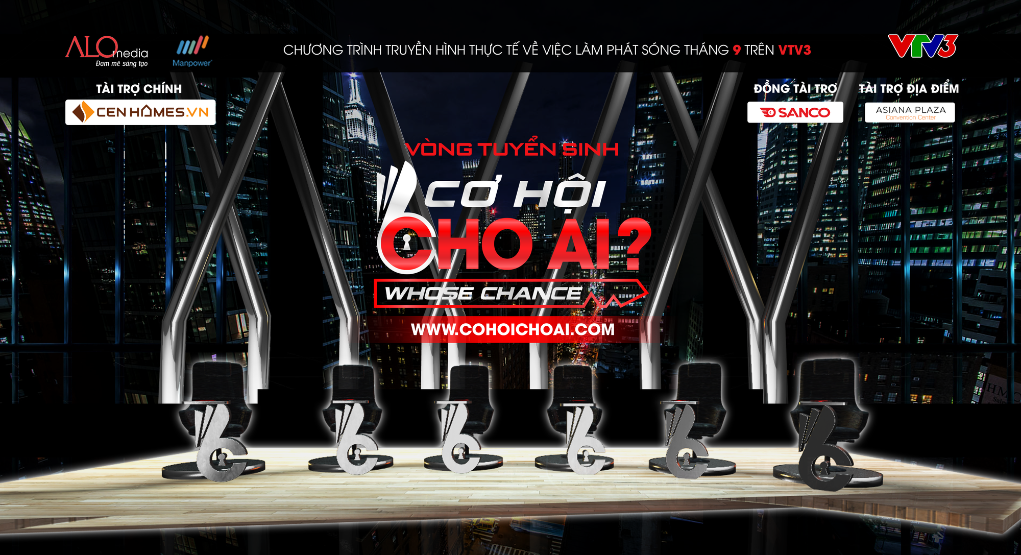 MC- nhà báo Lại Văn Sâm "cầm trịch" show truyền hình mới về việc làm