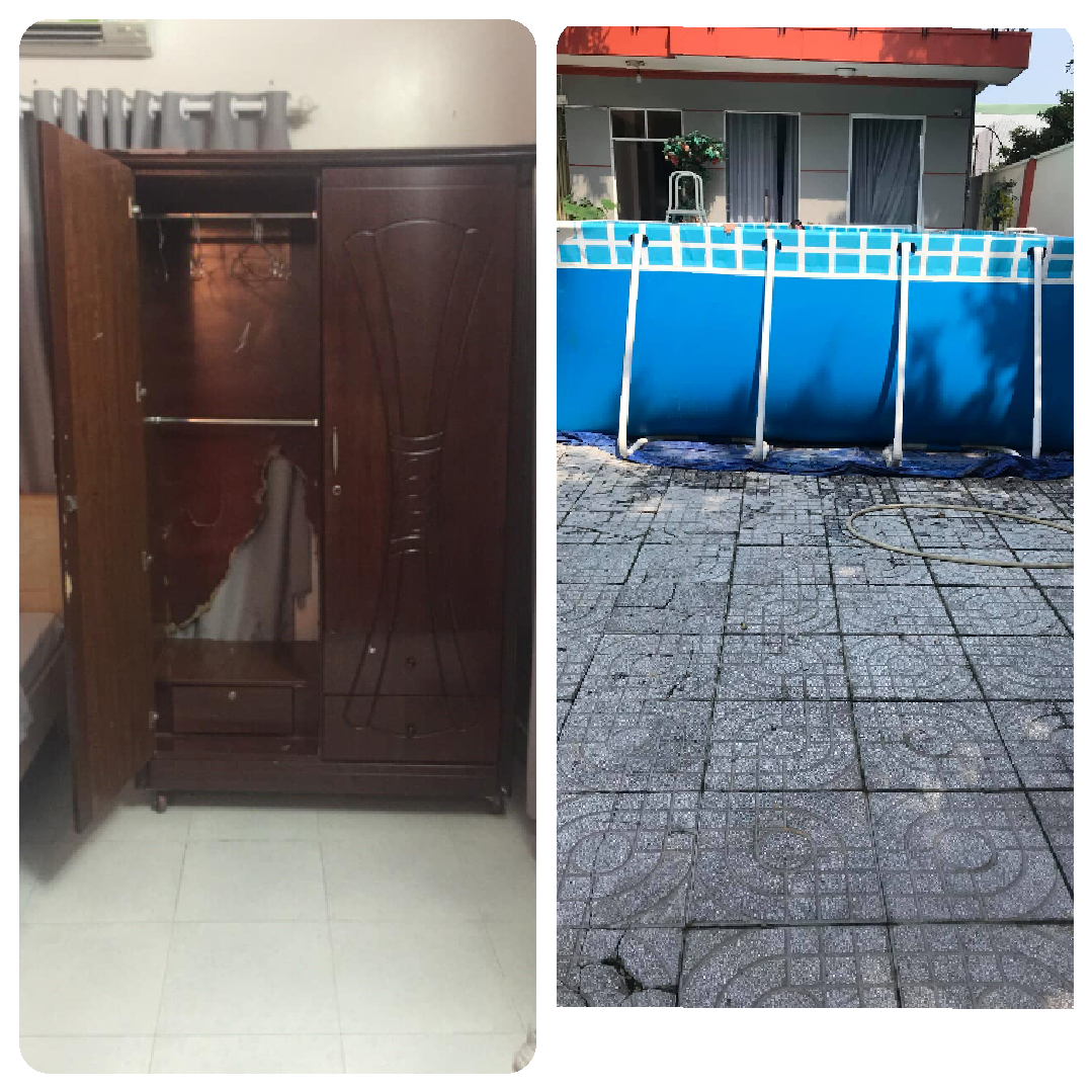 Vũng T&agrave;u kiểm tra villa bị kh&aacute;ch tố 10 triệu đồng/đ&ecirc;m nhưng giống ph&ograve;ng trọ - Ảnh 2.