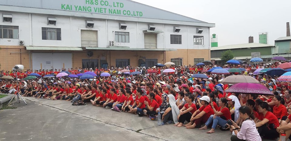 Lãnh đạo mới Công ty KaiYang Việt Nam ra mắt, cam kết thanh toán trước 50% tiền lương tháng 7-2019