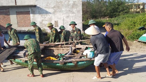 Sẵn sàng trước khi bão vào đất liền