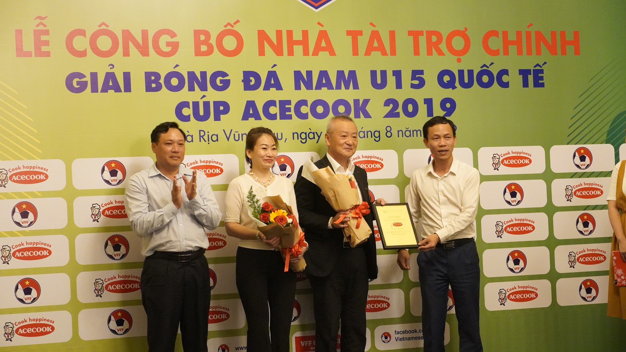 Bà Rịa - Vũng Tàu đăng cai giải bóng đá U15 quốc tế
