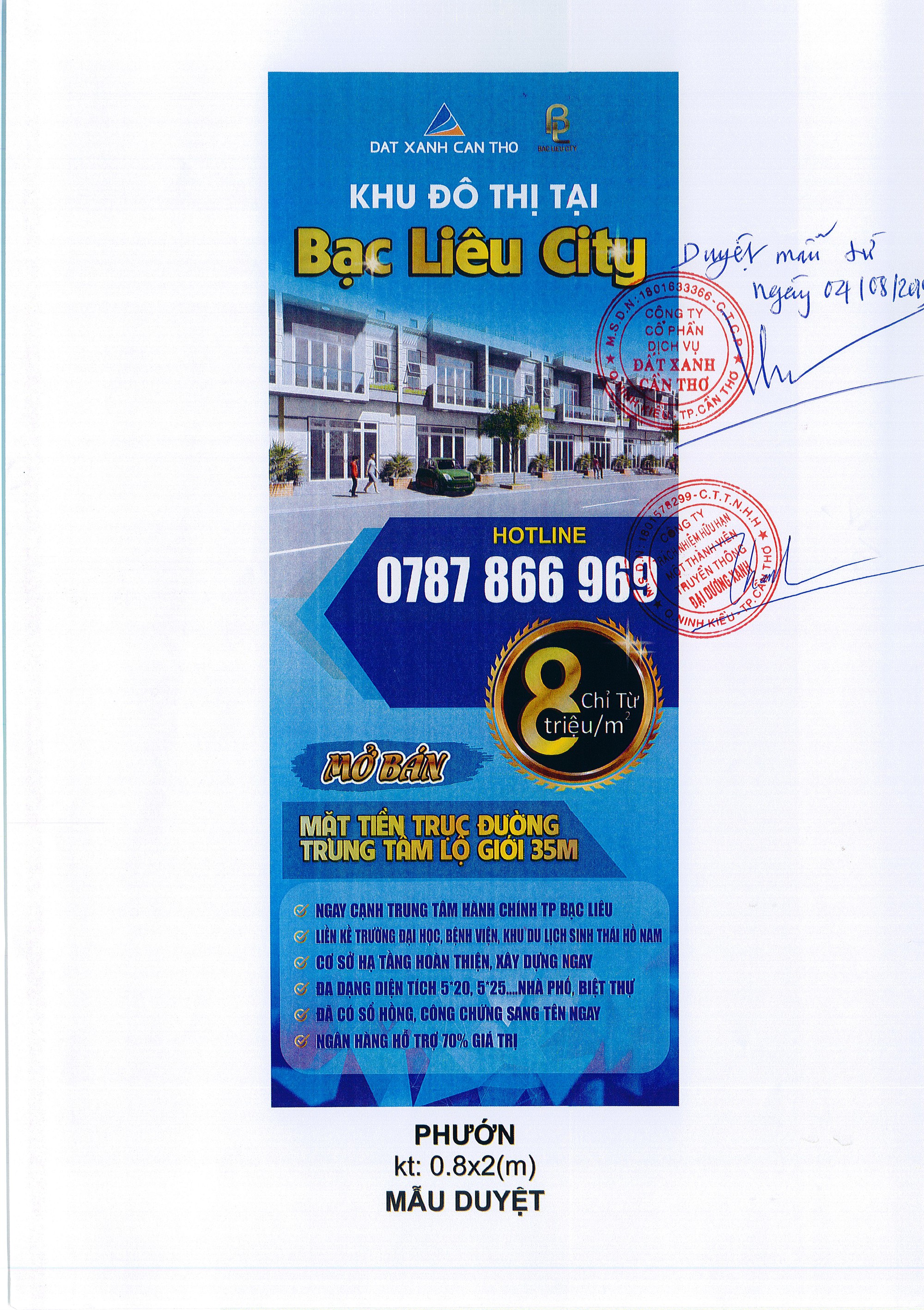 Phạt c&ocirc;ng ty truyền th&ocirc;ng quảng c&aacute;o &ldquo;Khu đ&ocirc; thị Bạc Li&ecirc;u City&rdquo; - Ảnh 1.