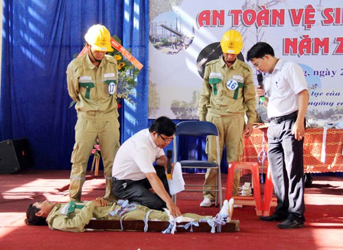 Tập huấn an toàn lao động cho cán bộ Công đoàn