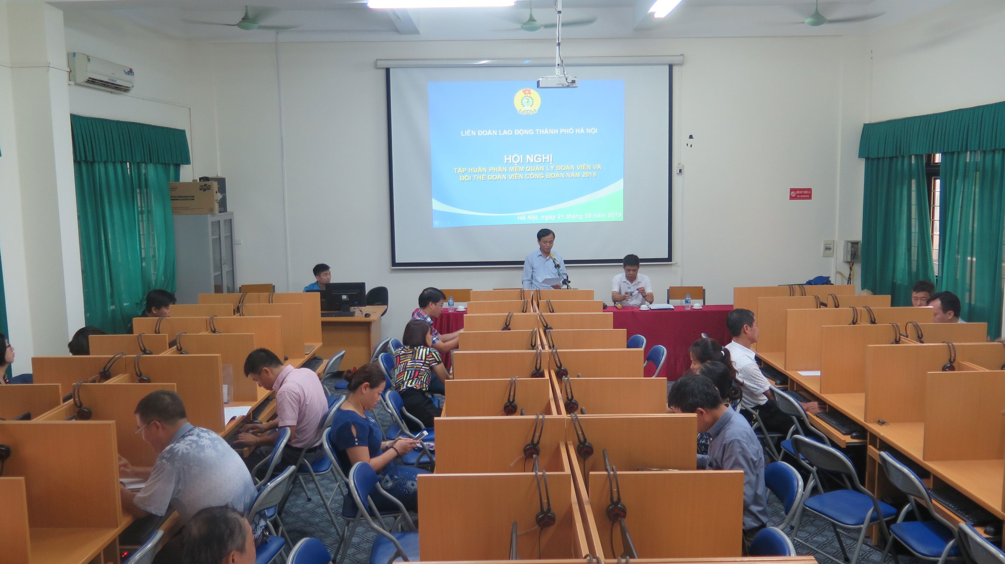 Hà Nội: Tập huấn sử dụng phần mềm quản lý đoàn viên