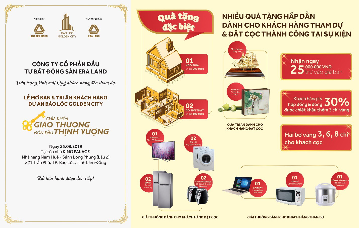 Ưu đãi đến 700 triệu cho khách dự Lễ mở bán Bảo Lộc Golden City - Ảnh 1.