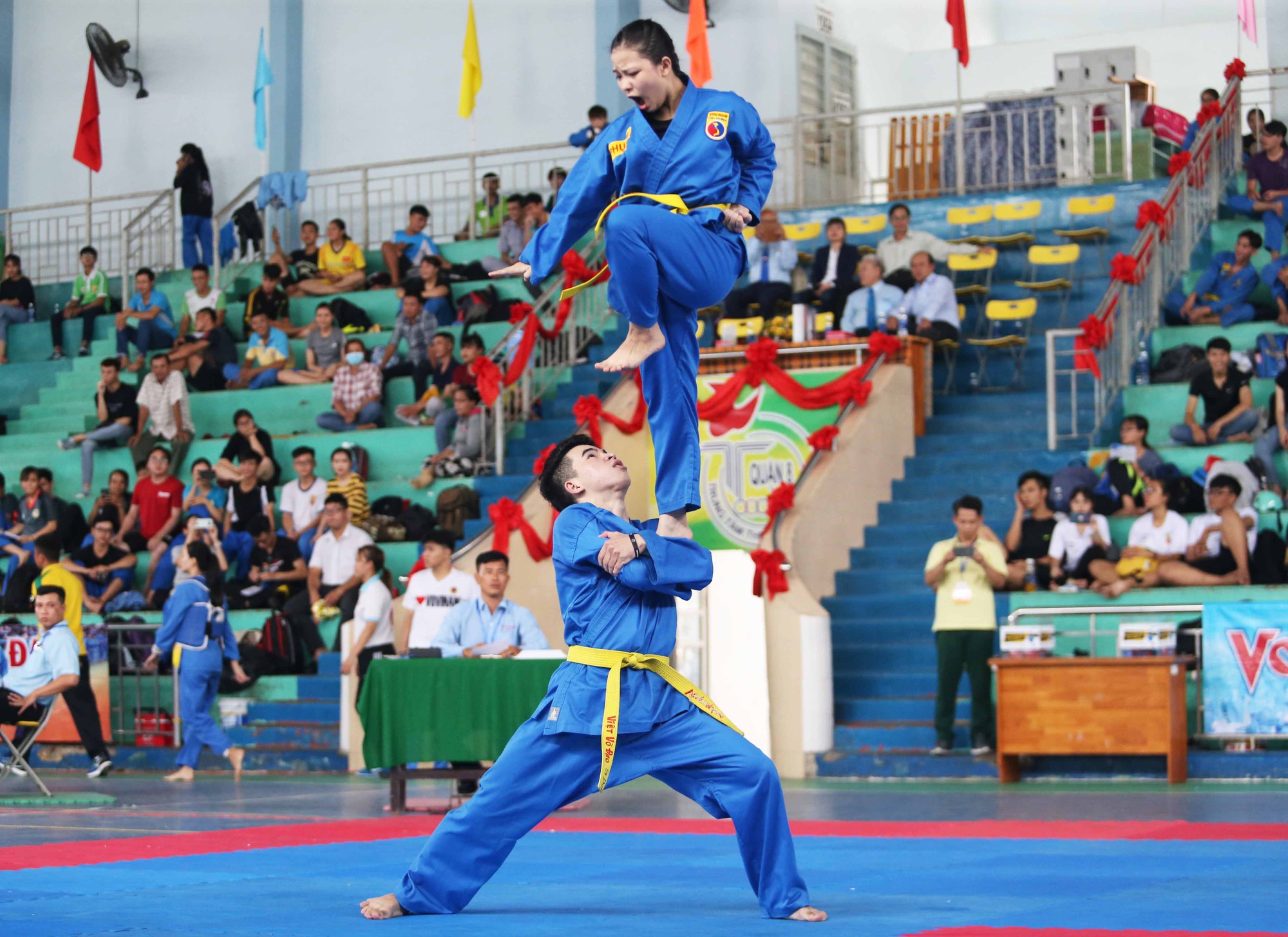 450 VĐV tranh t&agrave;i giải v&ocirc; địch Vovinam TP HCM 2019 - Ảnh 1.