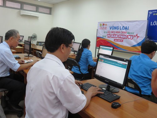 Tìm sáng kiến hay từ hội thi cải cách hành chính