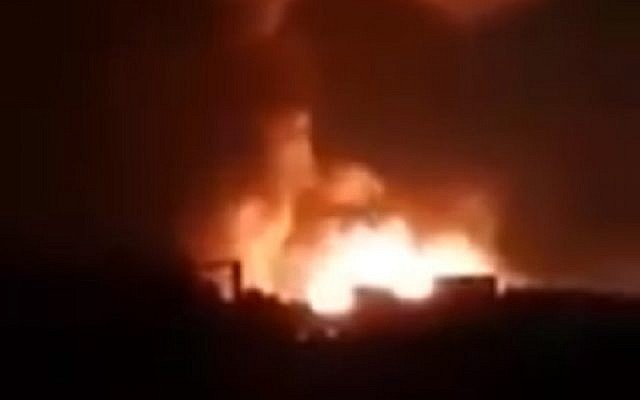 Israel không kích quân Iran tại Syria, chặn “UAV sát thủ”
