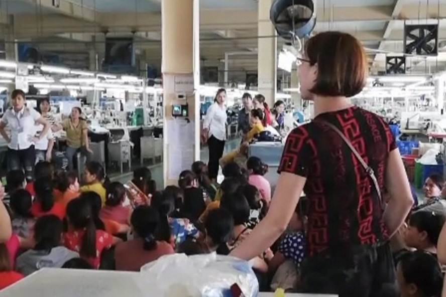 Vụ Giám đốc Công ty KaiYang bỏ trốn: Người lao động lại ngừng việc vì lo không lương