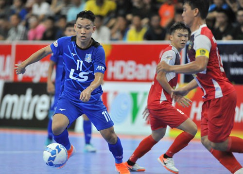 Vùi dập Quảng Nam, Thái Sơn Nam dẫn đầu Giải Futsal 2019