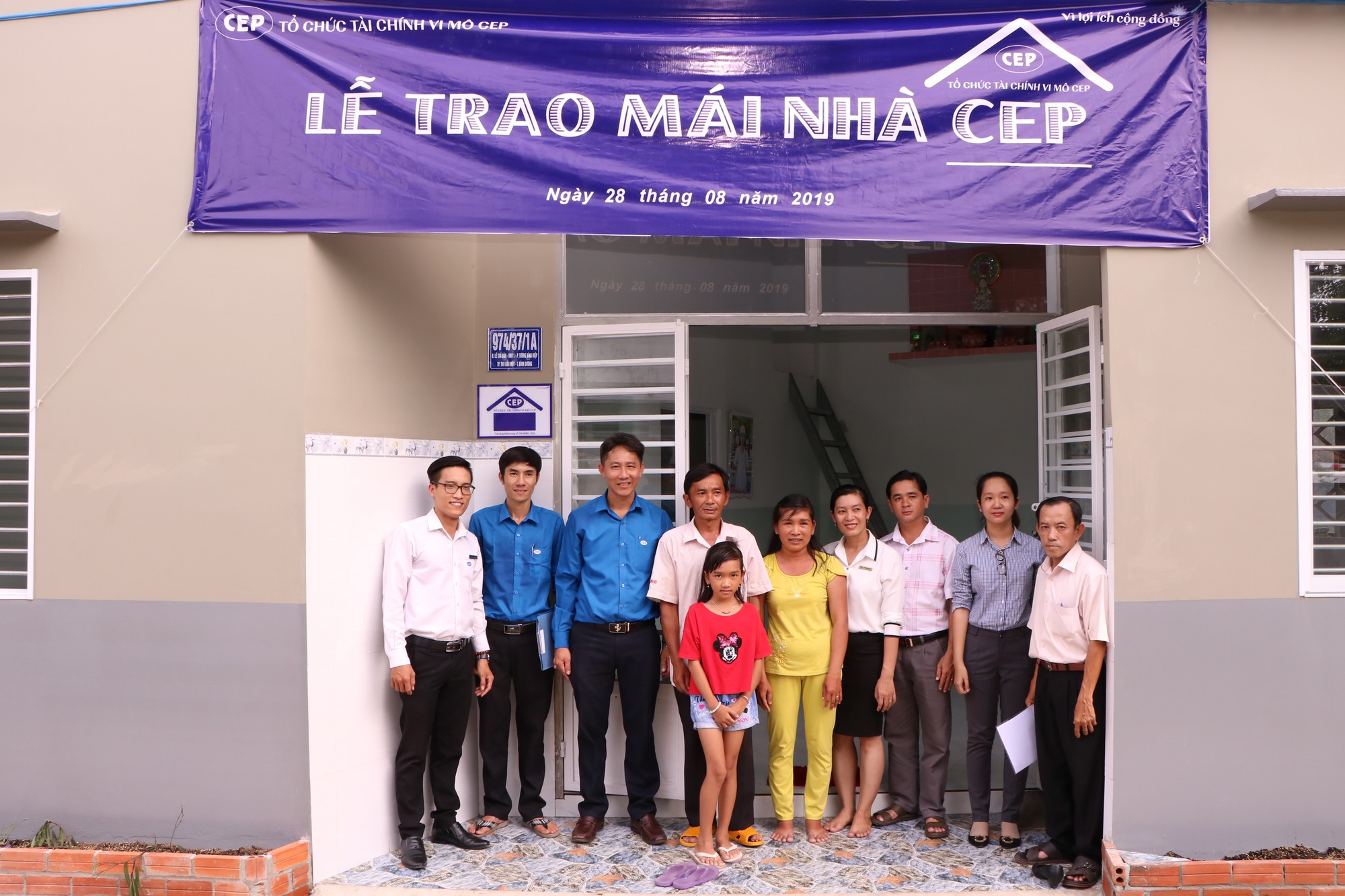 CEP B&igrave;nh Dương gi&uacute;p th&agrave;nh vi&ecirc;n ngh&egrave;o an cư - Ảnh 1.