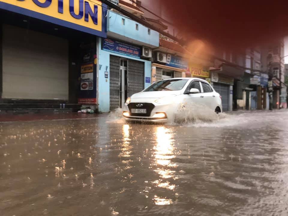 H&agrave; Nội: Mưa rất to, c&acirc;y cối đổ la liệt  do ảnh hưởng b&atilde;o số 3 - Ảnh 11.