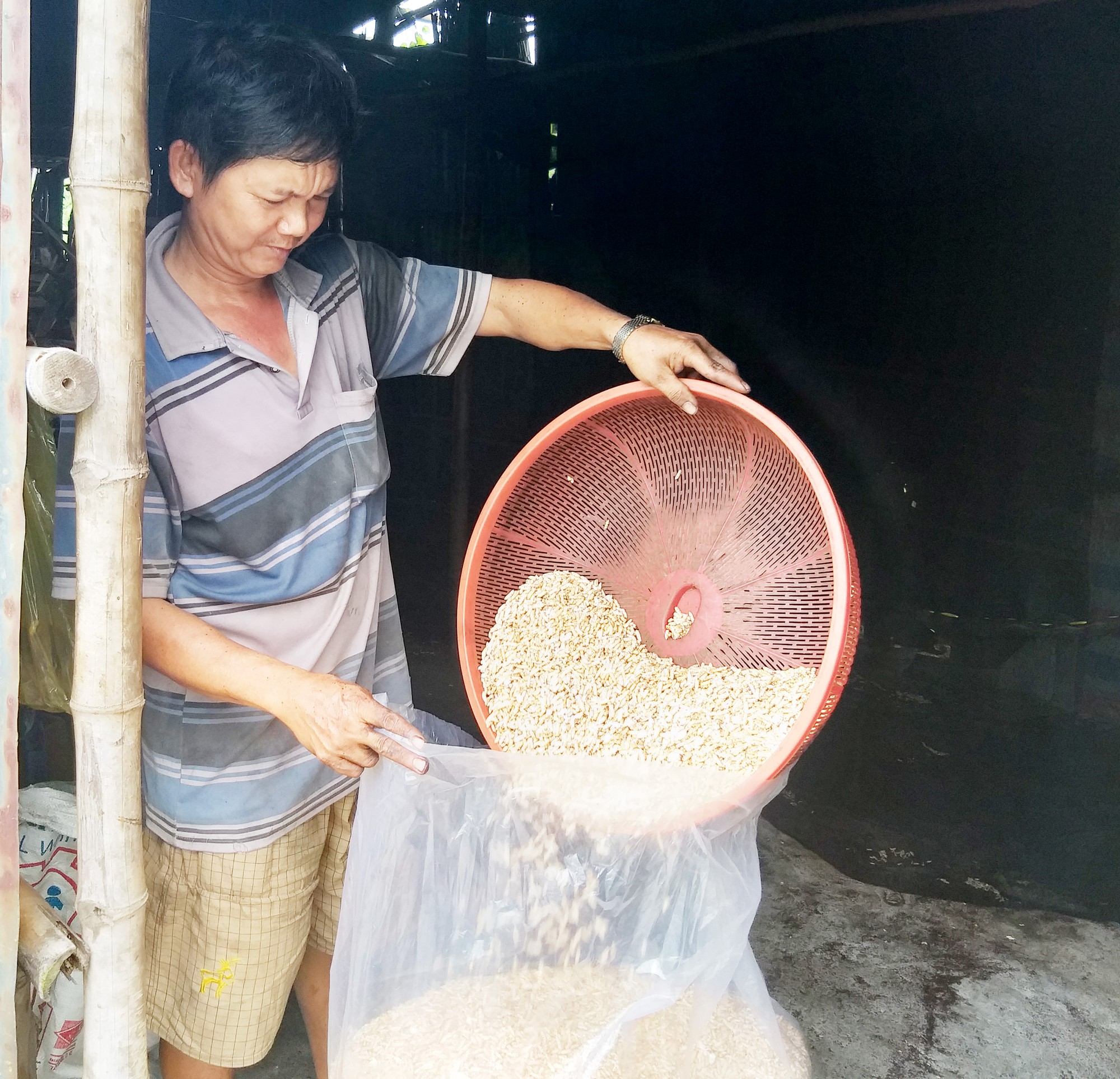 B&iacute; quyết l&agrave;m n&ecirc;n những hạt cốm thơm, gi&ograve;n ở C&agrave; Mau - Ảnh 8.