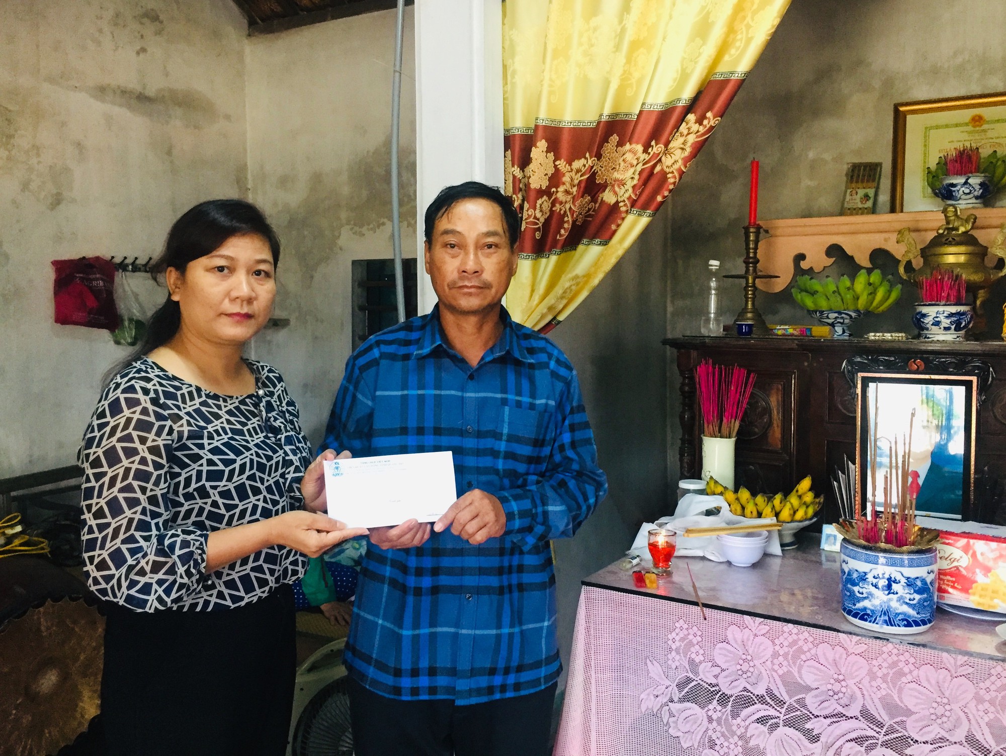 Hỗ trợ gia đình công nhân bị tử vong khi cứu người
