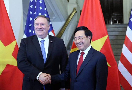 Ngoại trưởng Pompeo đánh giá cao thành tựu trong quan hệ Việt-Mỹ