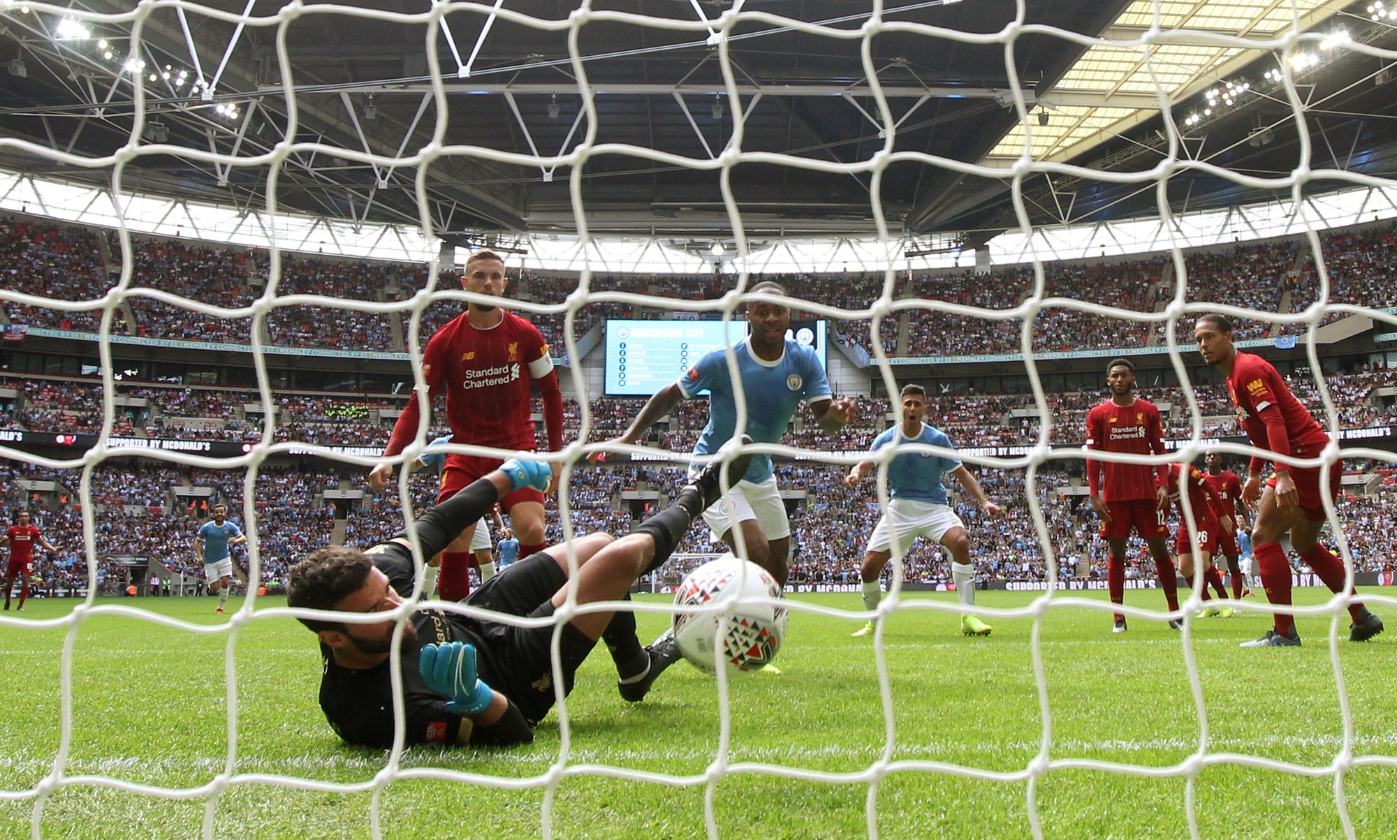 Thủ môn Bravo tỏa sáng, Man City bùng nổ ở Siêu cúp Anh - Ảnh 6.