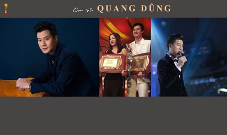 [eMagazine] - Ca sĩ Quang Dũng: "Trong tôi tràn ngập sự biết ơn giải Mai Vàng"