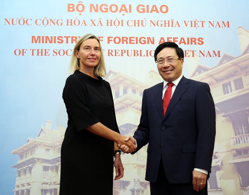 Đề nghị EU tiếp tục đóng góp vào duy trì hòa bình, ổn định ở Biển Đông