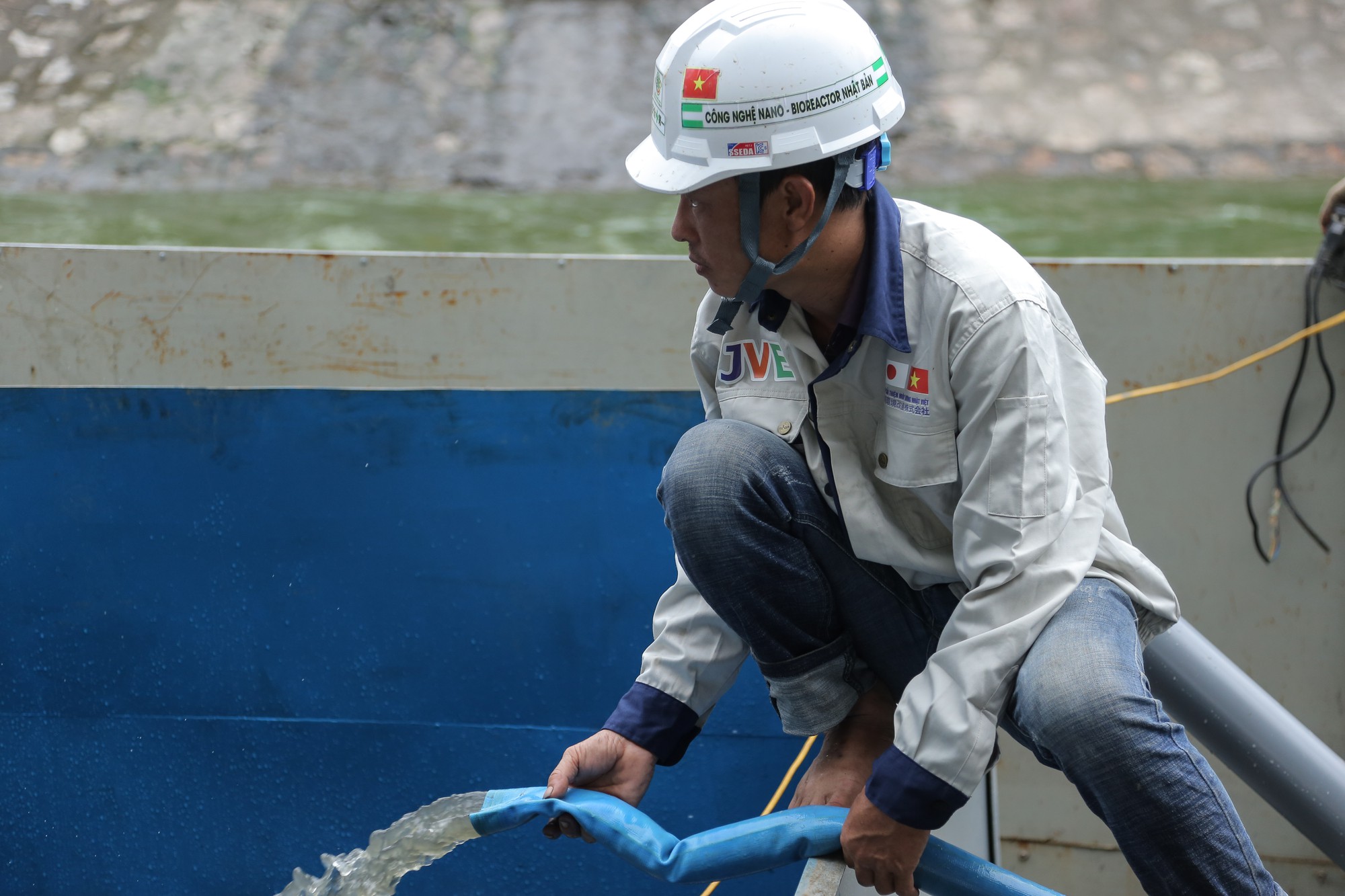 Chuy&ecirc;n gia Nhật Bản sẽ tắm nước s&ocirc;ng T&ocirc; Lịch sau xử l&yacute; - Ảnh 8.