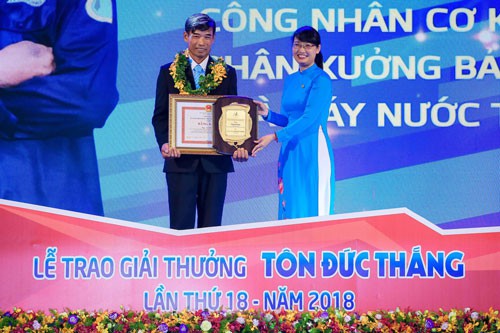 10 cá nhân đạt Giải thưởng Tôn Đức Thắng năm 2019