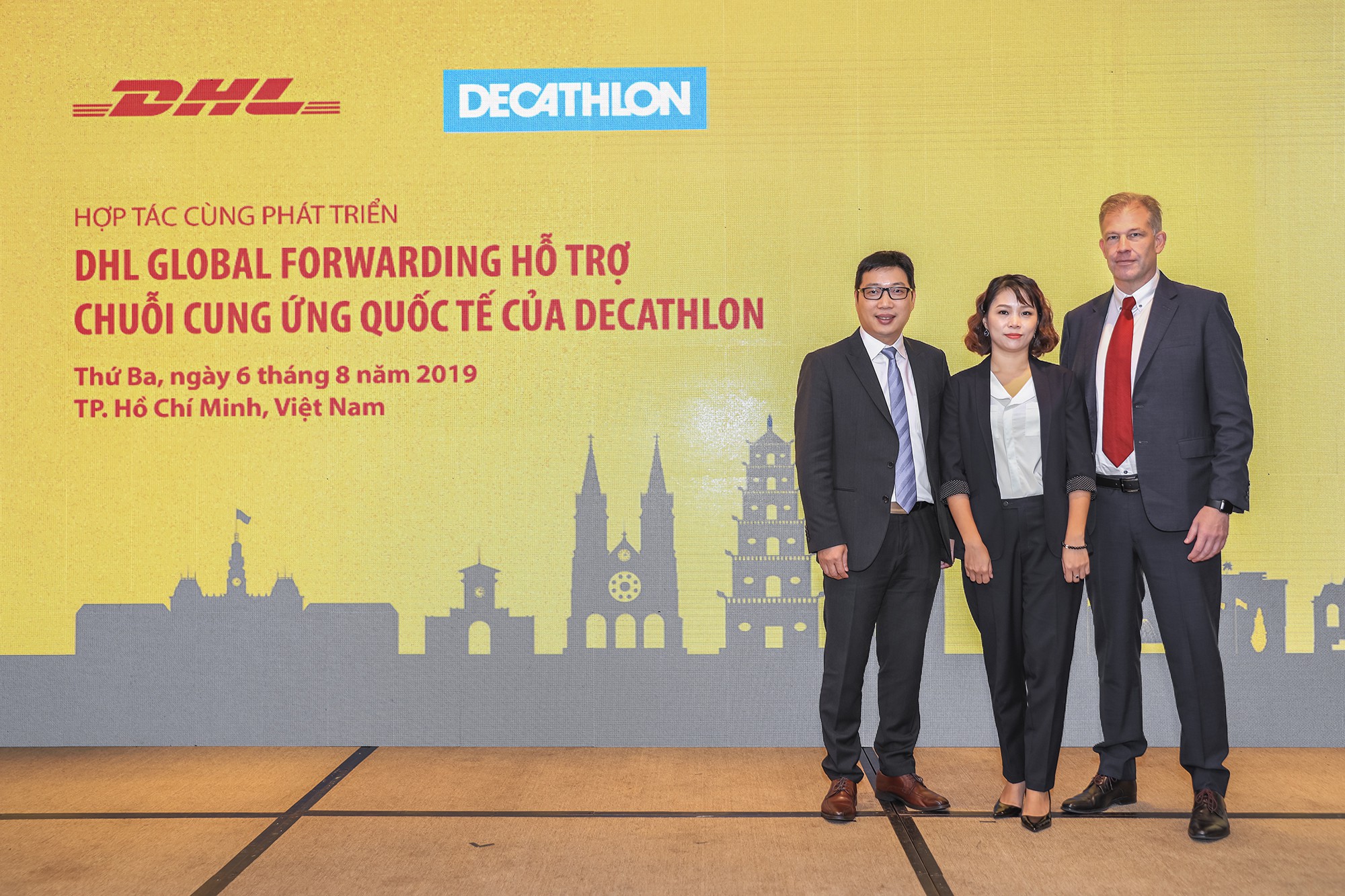 DHL hợp tác Decathlon cung cấp chuỗi cung ứng quốc tế