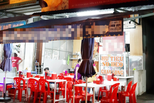 L&agrave;m r&otilde; vụ X&atilde; đội trưởng đập xe của Bộ C&ocirc;ng an tại qu&aacute;n ăn - Ảnh 1.