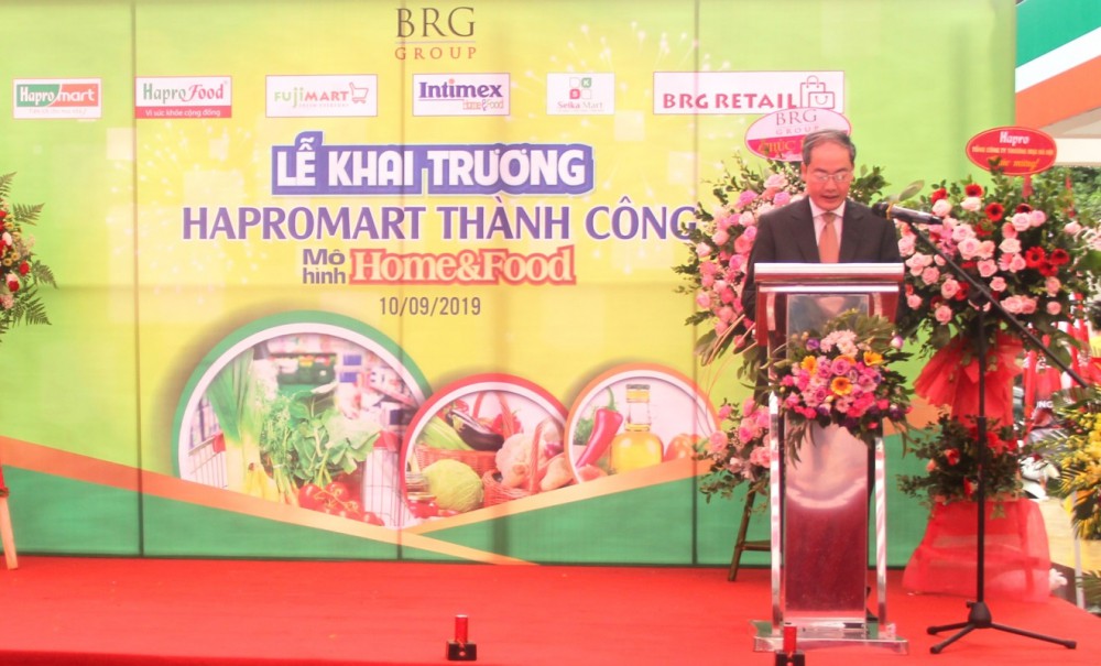 Siêu thị Hapromart Thành Công đi vào hoạt động theo mô hình Hapromart Home & Food.