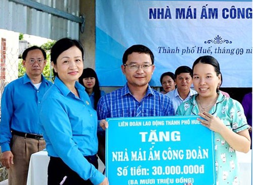 Thừa Thiên - Huế: Hỗ trợ đoàn viên khó khăn an cư
