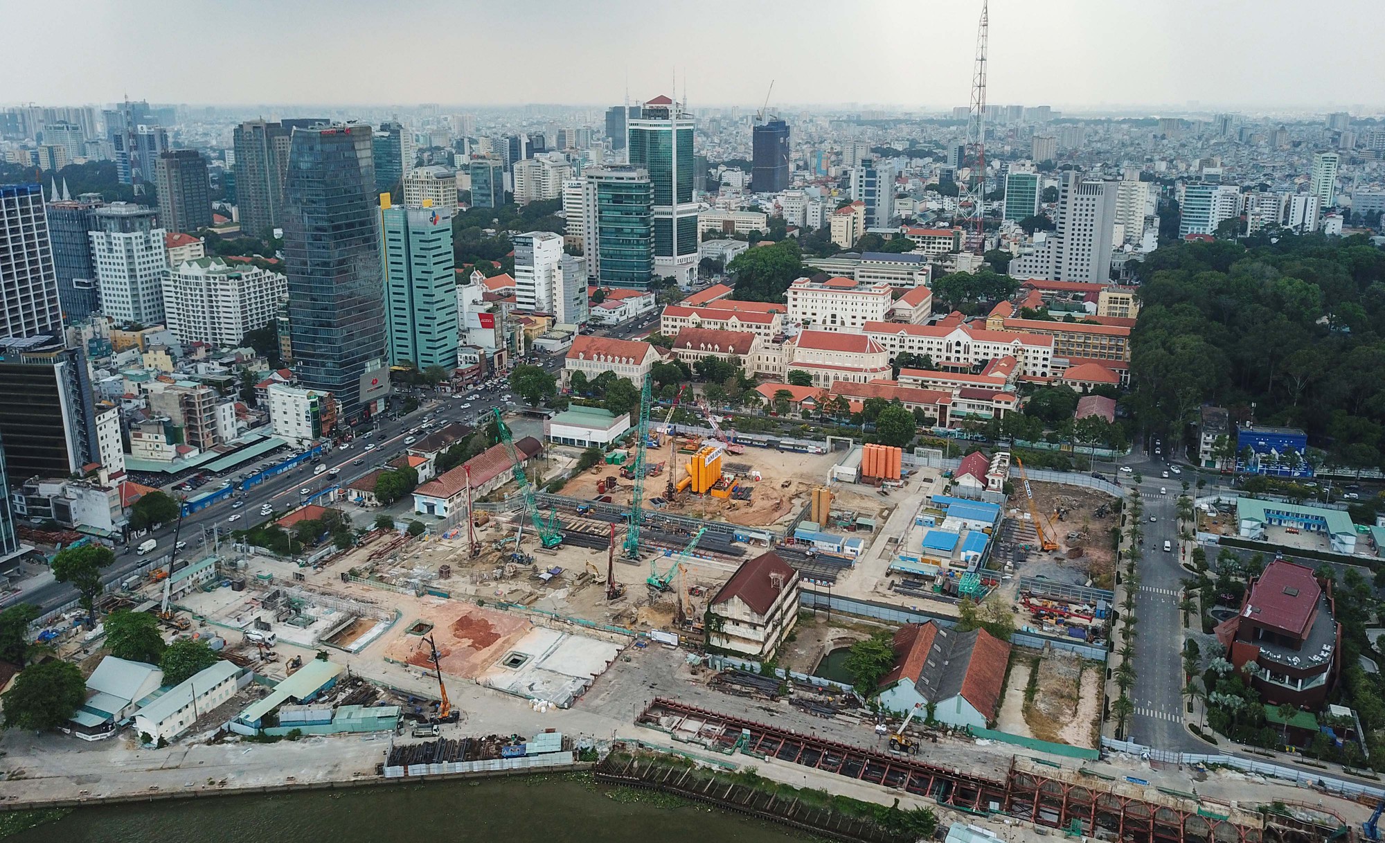 Diện mạo đường hầm Metro số 1 tại trung t&acirc;m TP HCM - Ảnh 2.
