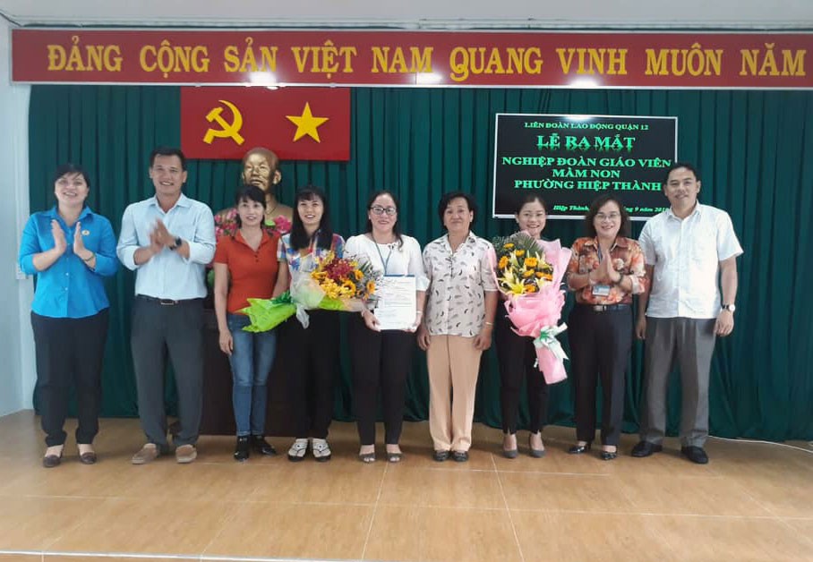 Quận 12: Thành lập 4 nghiệp đoàn giáo viên mầm non