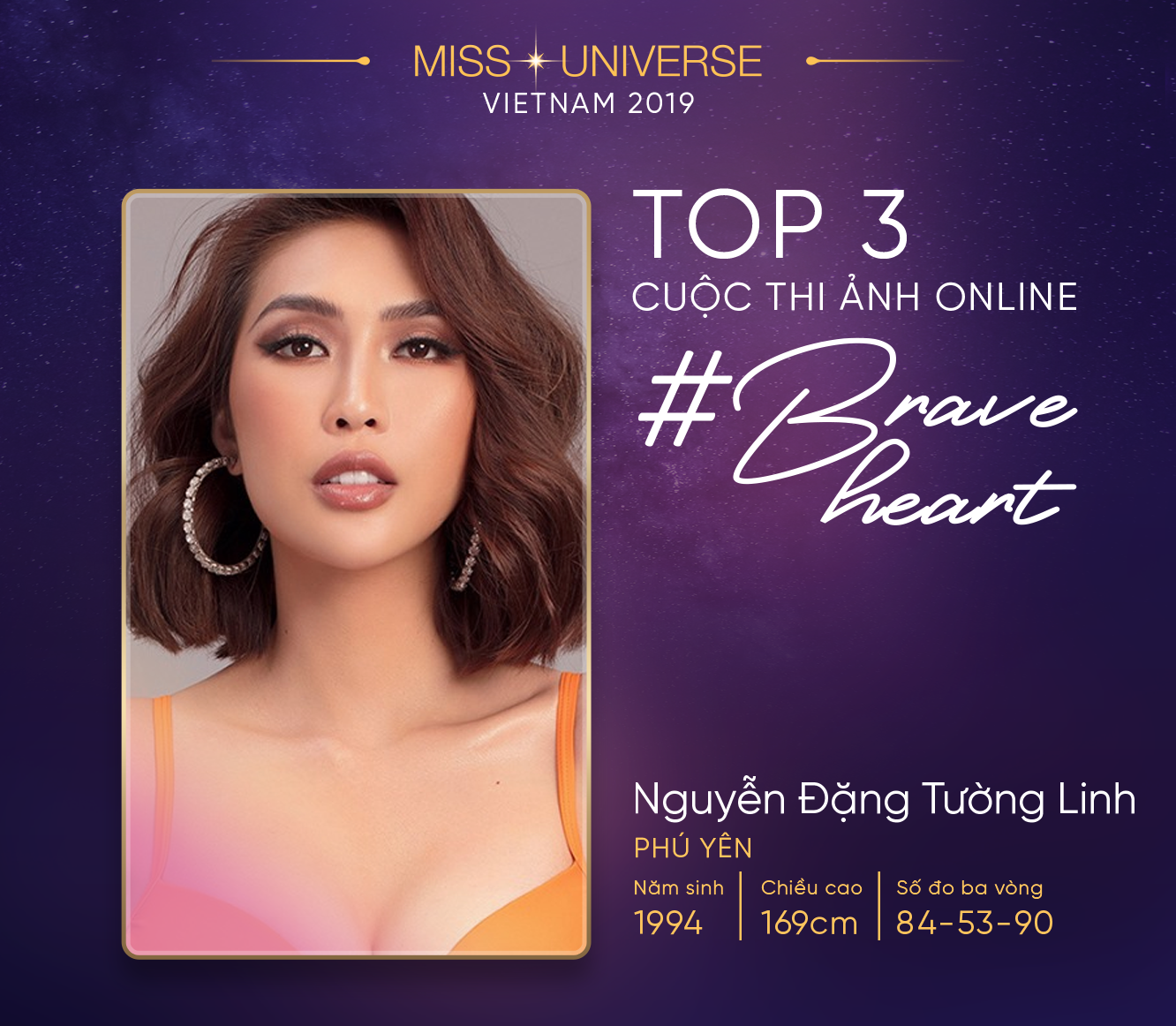 Lộ diện top 3 Hoa hậu Hoàn vũ online - Ảnh 1.