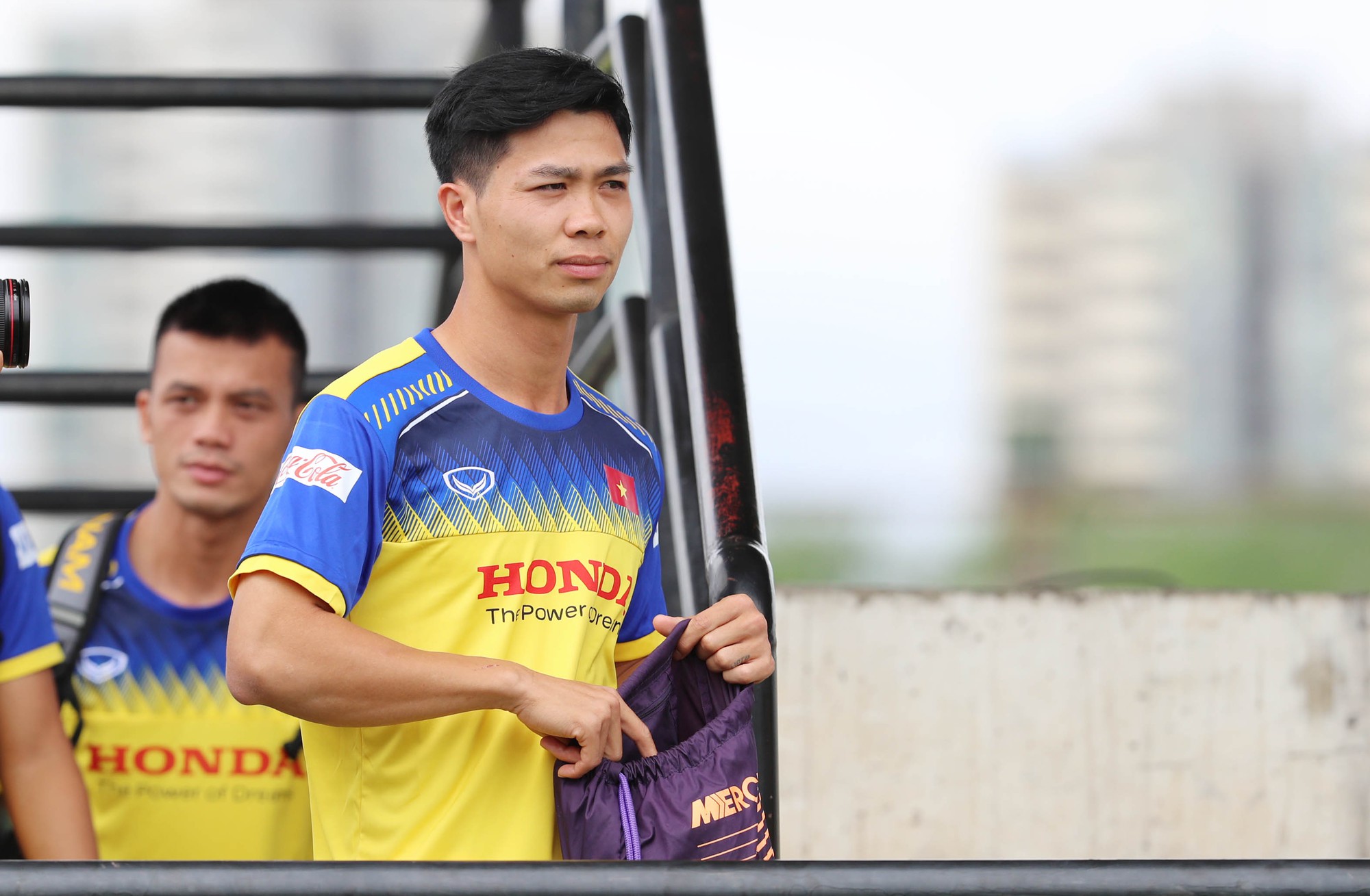 Công Phượng trở lại tập ngay sau khi hội quân sáng 2-9