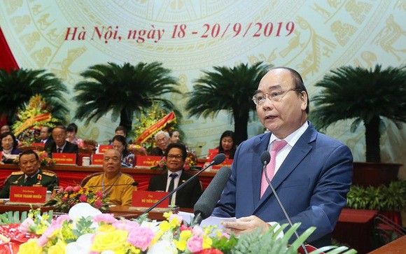 Thủ tướng Nguyễn Xuân Phúc mong Mặt trận phản biện sắc sảo, chân tình