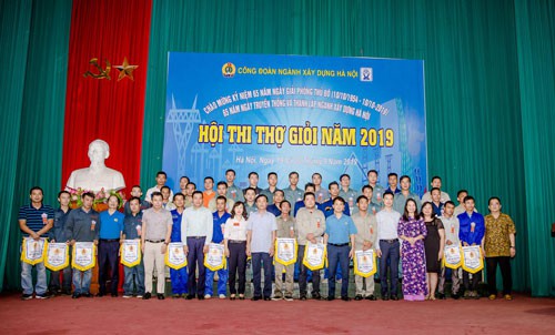 Hà Nội: Thi thợ giỏi trong công nhân ngành xây dựng
