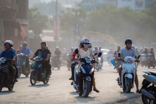 Hà Nội ô nhiễm không khí, do đâu?