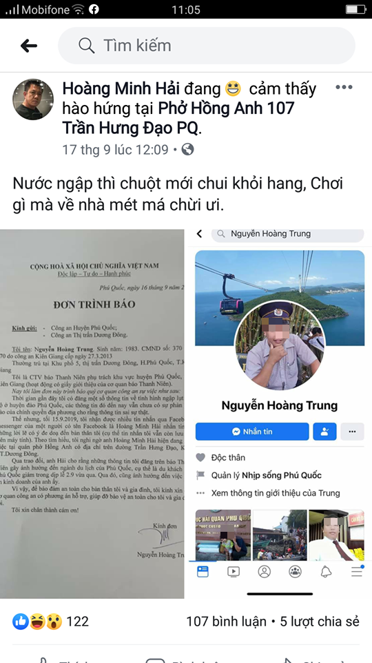 Chủ quán phở ở Phú Quốc liên tục đe dọa, xúc phạm những người làm báo - Ảnh 2.