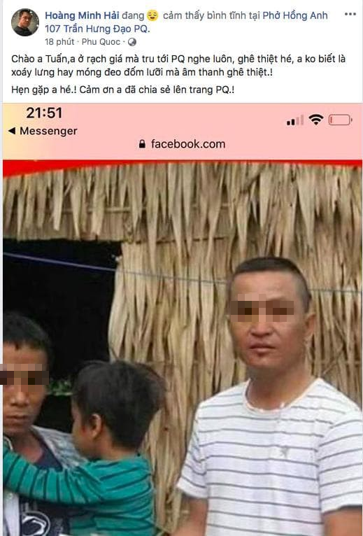 Chủ quán phở ở Phú Quốc liên tục đe dọa, xúc phạm những người làm báo - Ảnh 1.