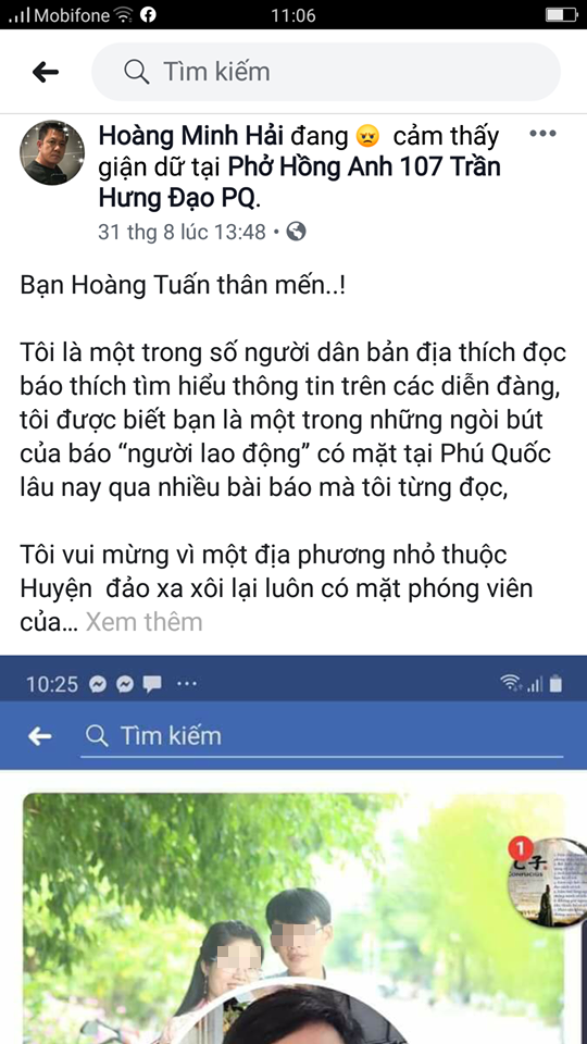 Chủ quán phở ở Phú Quốc liên tục đe dọa, xúc phạm những người làm báo - Ảnh 6.