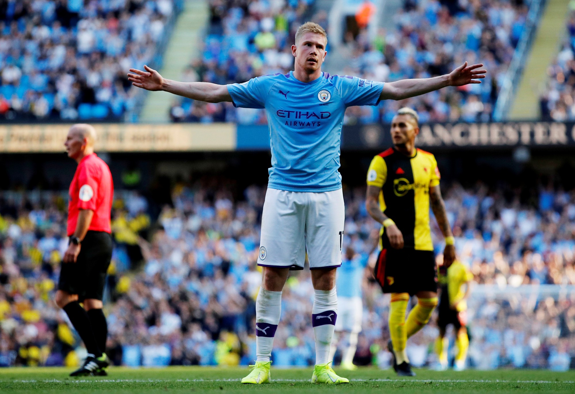 Man City dội mưa bàn thắng, Watford thảm bại kinh hoàng 0-8 - Ảnh 5.