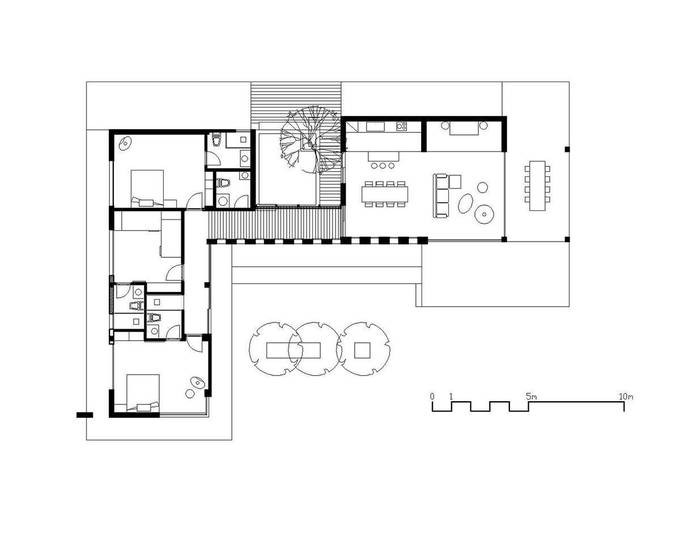 Nh&agrave; k&iacute;nh hiện đại giữa l&agrave;ng - Ảnh 10.