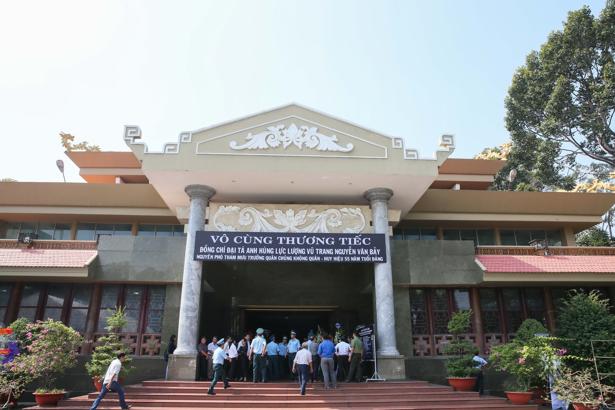 X&uacute;c động lễ viếng đại t&aacute;, phi c&ocirc;ng Nguyễn Văn Bảy - Ảnh 6.
