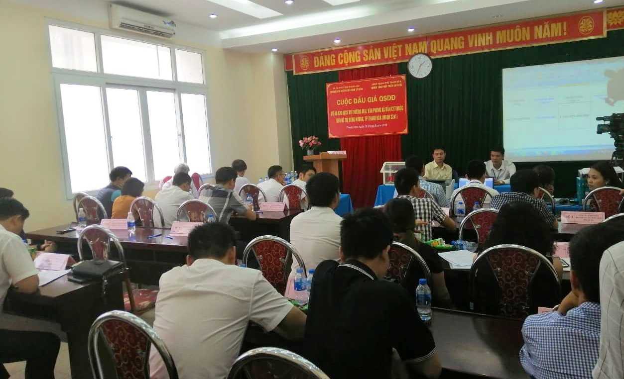 Trúng thầu 1.215 tỉ đồng, mặt bằng "đất vàng" ở Thanh Hóa làm lợi cho ngân sách thêm 548 tỉ đồng