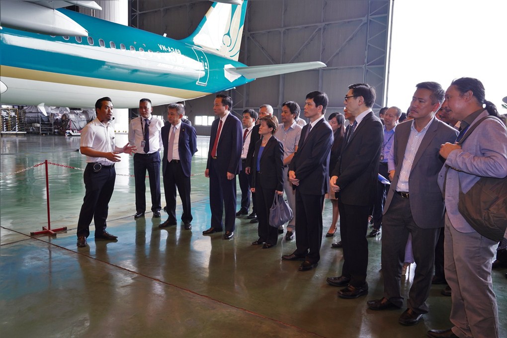 Ra mắt C&ocirc;ng ty li&ecirc;n doanh bảo dưỡng, sửa chữa thiết bị m&aacute;y bay đầu ti&ecirc;n tại Việt Nam - Ảnh 1.