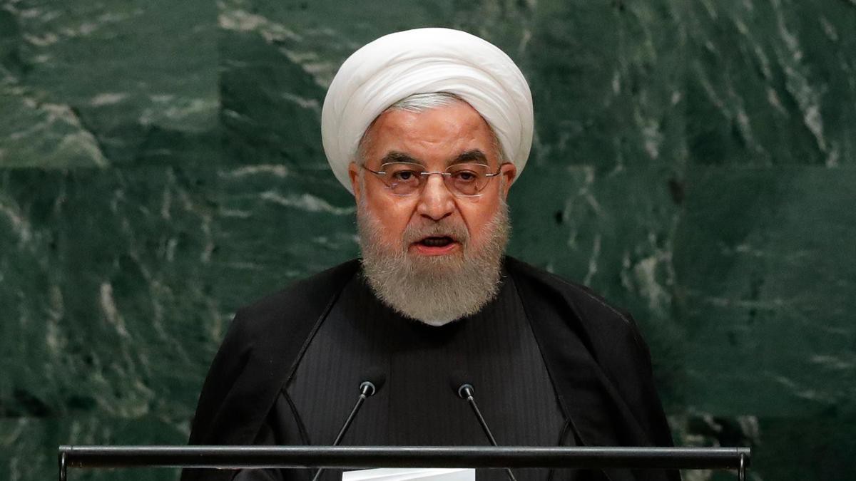 Chịu hết nổi Mỹ, Tổng thống Iran trút hết vào phát biểu
