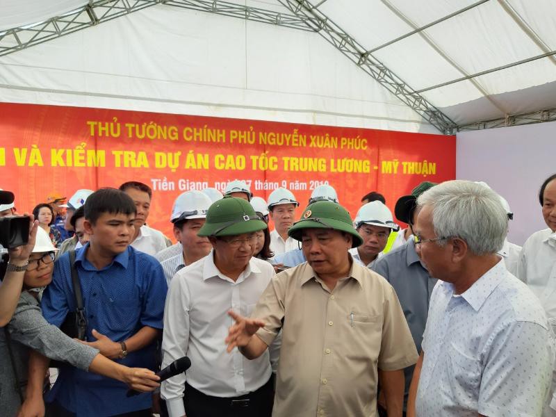 Thủ tướng: Không để cao tốc Trung Lương - Mỹ Thuận lỡ hẹn