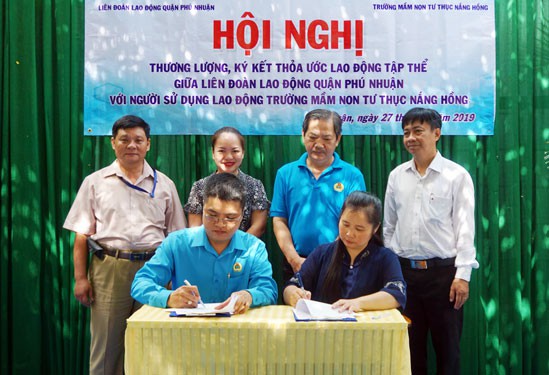 K&yacute; kết thỏa ước lao động tập thể c&oacute; lợi cho người lao động - Ảnh 1.