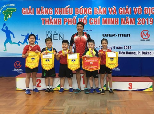 Vườn ươm bóng bàn của Hồ Ngọc Thuận